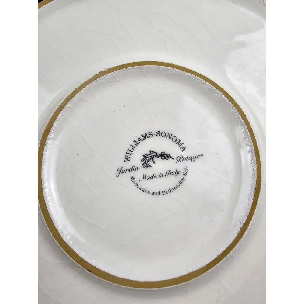 Williams Sonoma‎ Jardin Potager Large Pasta Serving Bowl 14 1/2